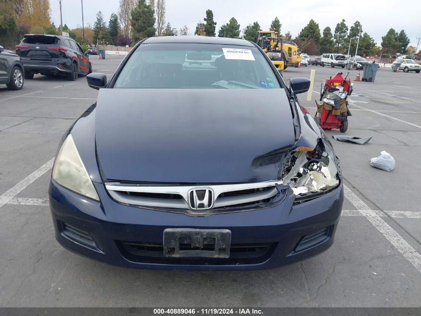 2006 Honda Accord 2.4 Lx VIN: 3HGCM56466G710728 Lot: 40889046