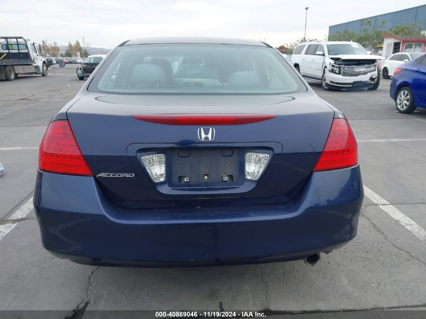 2006 Honda Accord 2.4 Lx VIN: 3HGCM56466G710728 Lot: 40889046