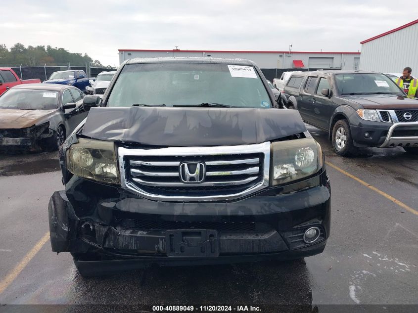 2012 Honda Pilot Ex-L VIN: 5FNYF4H62CB007331 Lot: 40889049