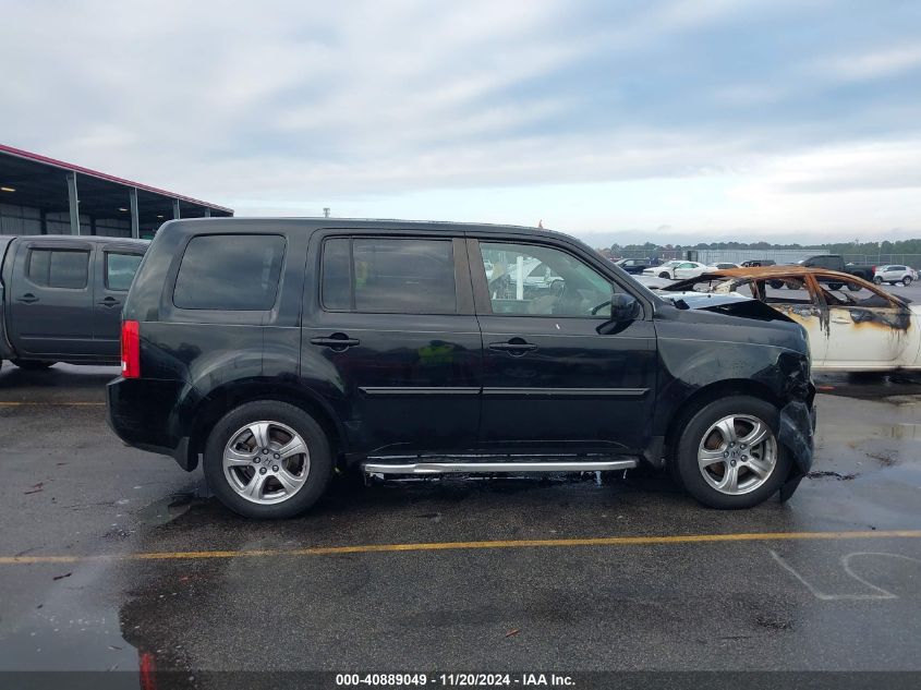 2012 Honda Pilot Ex-L VIN: 5FNYF4H62CB007331 Lot: 40889049