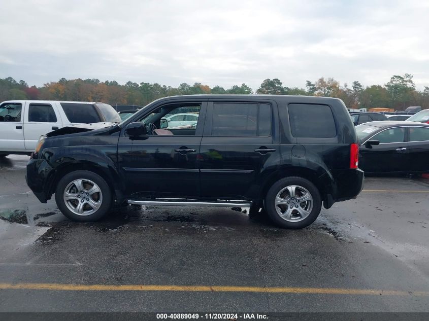 2012 Honda Pilot Ex-L VIN: 5FNYF4H62CB007331 Lot: 40889049