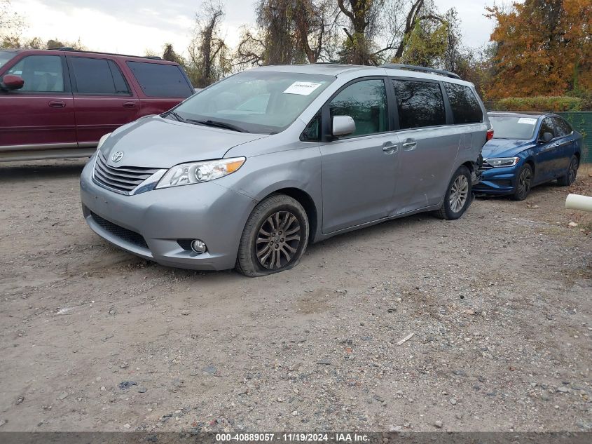 VIN 5TDYK3DC4GS759535 2016 Toyota Sienna, Xle/Limited no.2