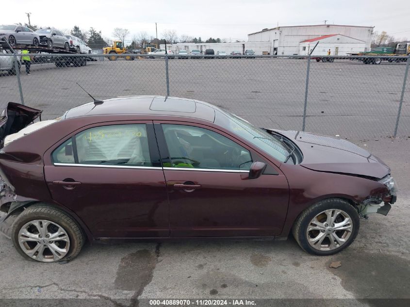 2012 Ford Fusion Se VIN: 3FAHP0HA7CR154856 Lot: 40889070