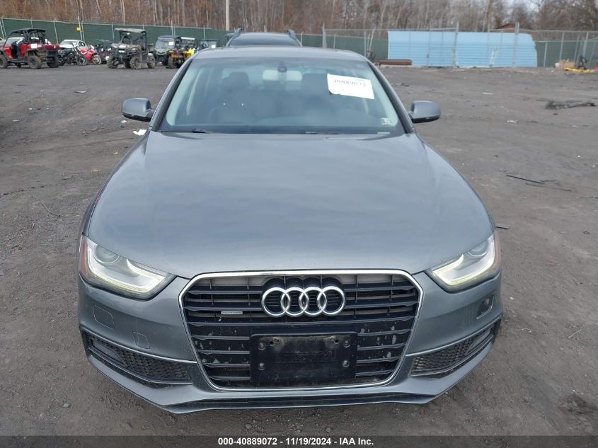 2015 Audi A4 2.0T Premium VIN: WAUBFAFL5FN014922 Lot: 40889072