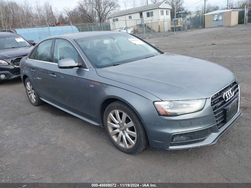 2015 AUDI A4 2.0T PREMIUM - WAUBFAFL5FN014922