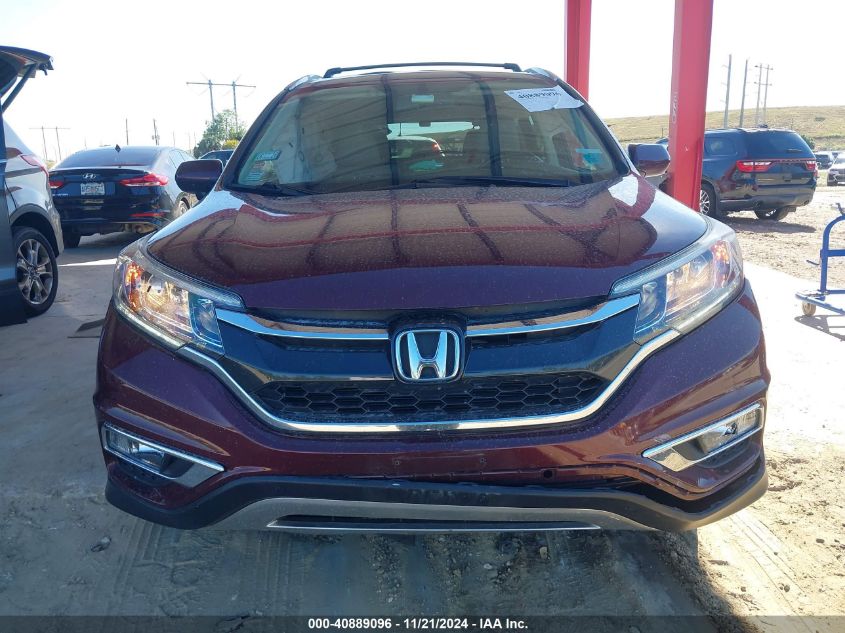 2015 Honda Cr-V Ex-L VIN: 2HKRM4H78FH698437 Lot: 40889096