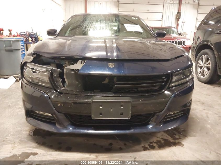 2016 Dodge Charger Sxt VIN: 2C3CDXJG2GH282108 Lot: 40889108