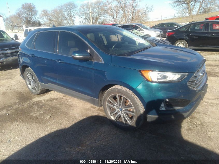 2020 Ford Edge Titanium VIN: 2FMPK4K98LBA11452 Lot: 40889113