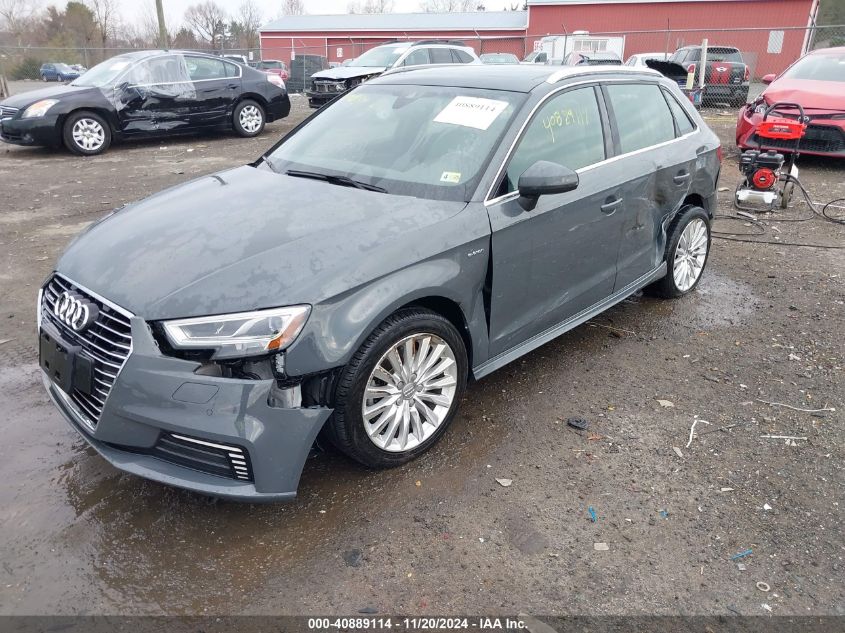 2018 Audi A3 E-Tron 1.4T Premium VIN: WAUSPBFF2JA091096 Lot: 40889114