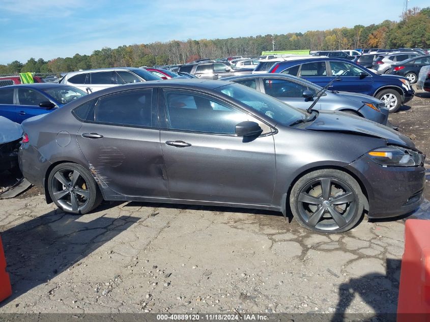 2015 Dodge Dart Gt VIN: 1C3CDFEB6FD278924 Lot: 40889120