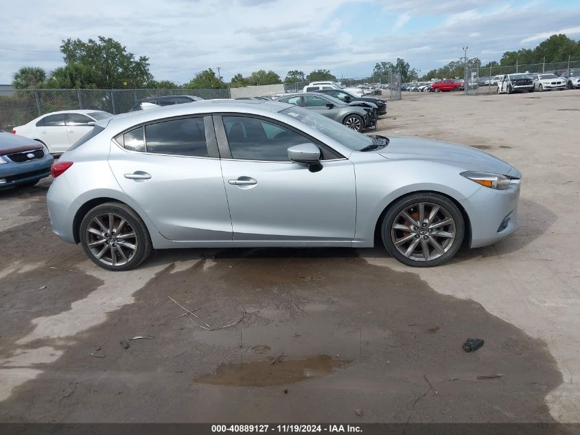 2018 Mazda Mazda3 Grand Touring VIN: 3MZBN1M35JM220721 Lot: 40889127