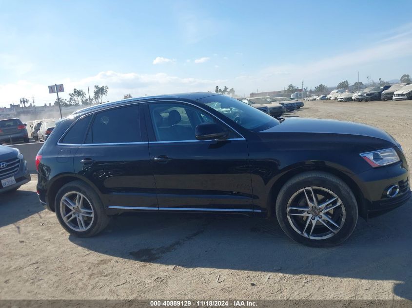 2014 Audi Q5 2.0T Premium VIN: WA1LFAFP9EA005277 Lot: 40889129