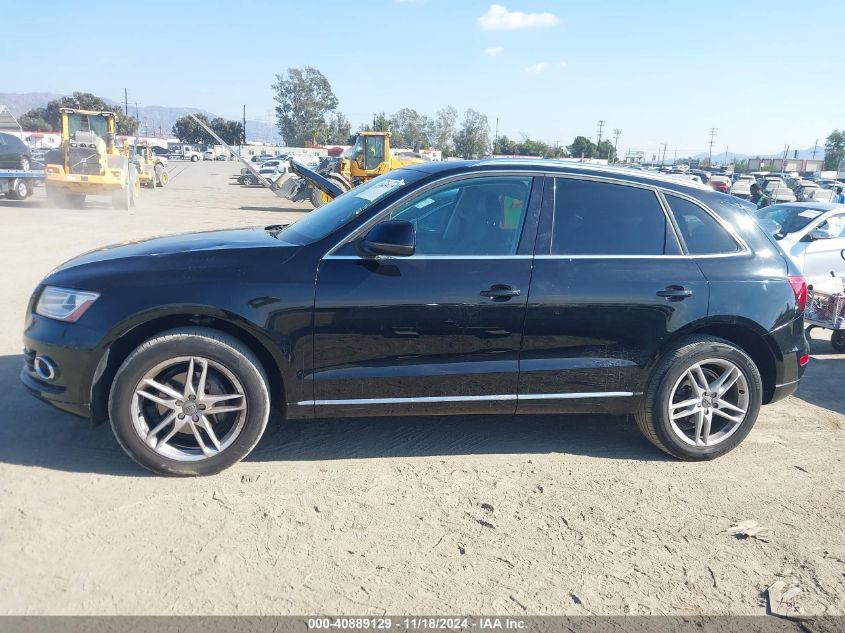 2014 Audi Q5 2.0T Premium VIN: WA1LFAFP9EA005277 Lot: 40889129