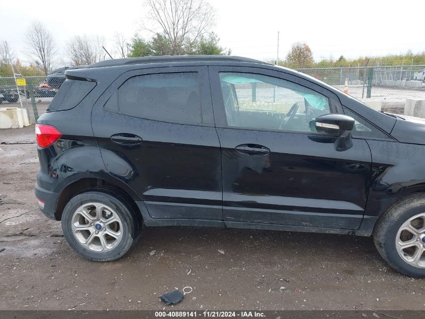 2020 Ford Ecosport Se VIN: MAJ6S3GL8LC316020 Lot: 40889141