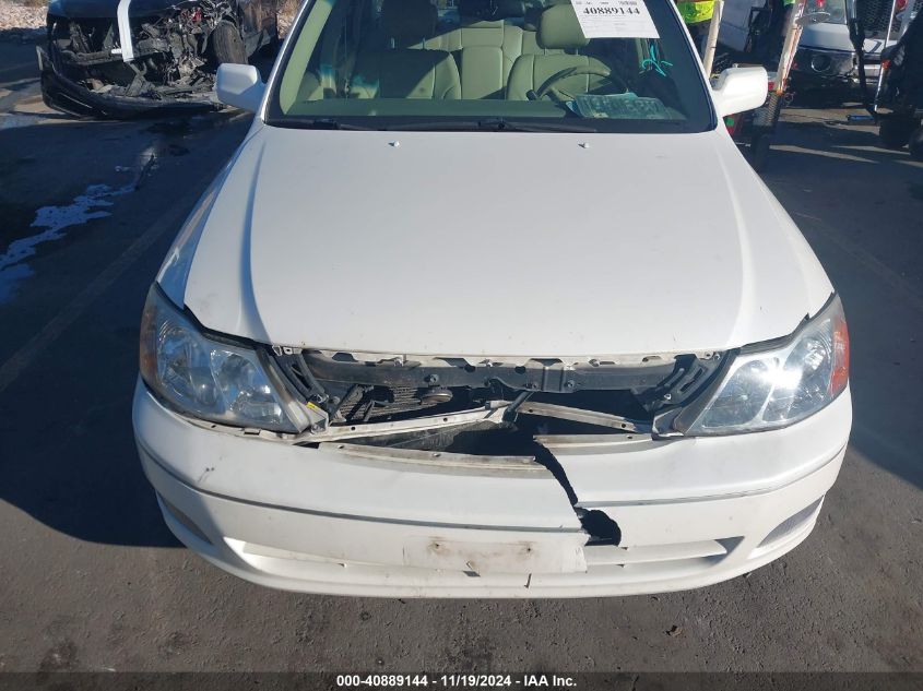 2000 Toyota Avalon Xls VIN: 4T1BF28B8YU055739 Lot: 40889144