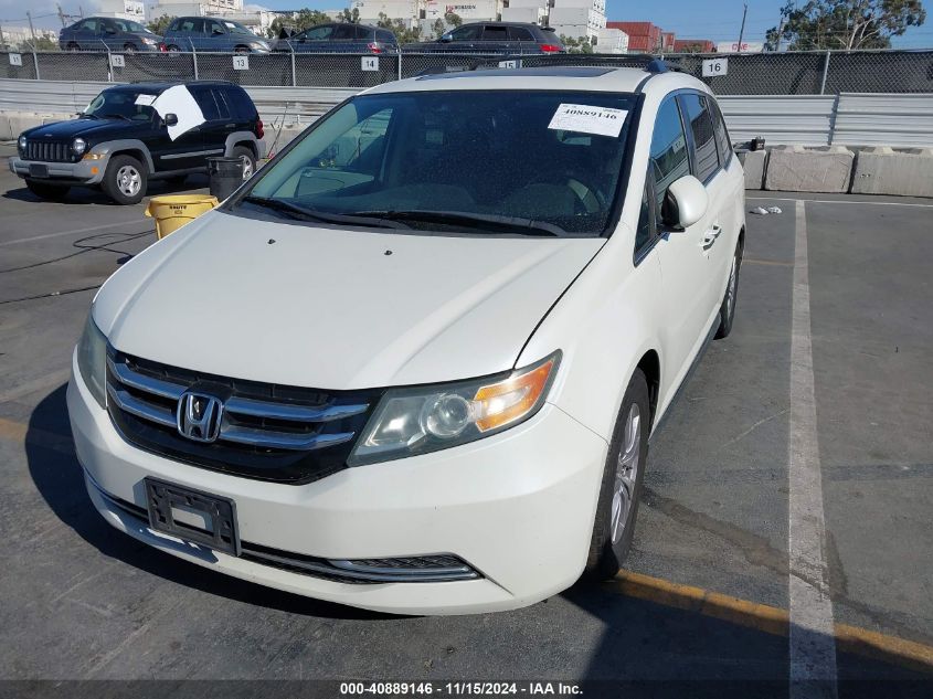 2015 Honda Odyssey Ex-L VIN: 5FNRL5H66FB081147 Lot: 40889146