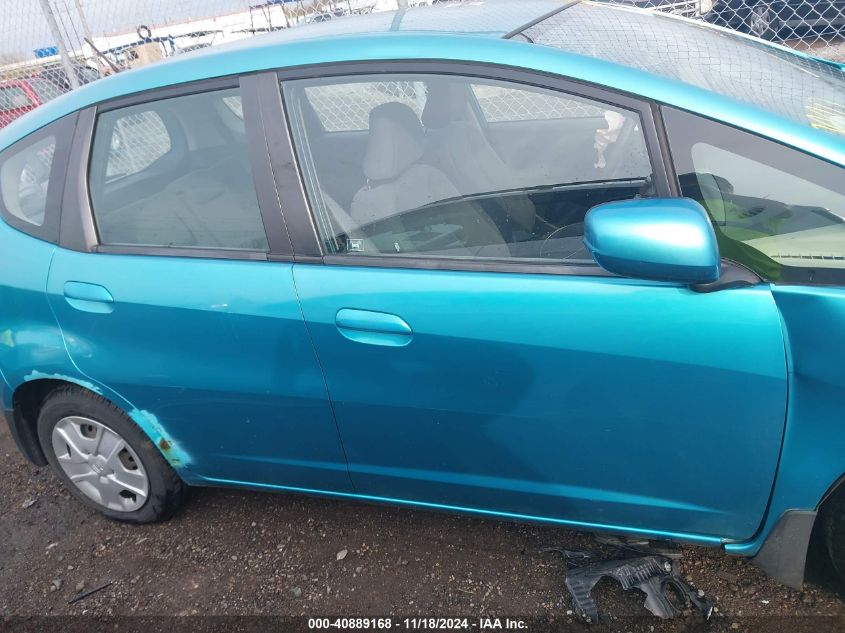 2013 Honda Fit VIN: JHMGE8H33DC047474 Lot: 40889168