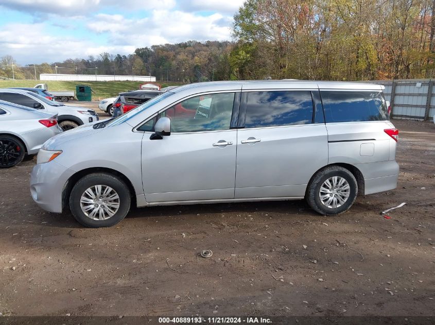 2015 Nissan Quest Platinum/S/Sl/Sv VIN: JN8AE2KP3F9123330 Lot: 40889193