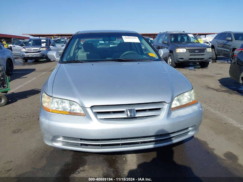 2002 Honda Accord 3.0 Lx VIN: 1HGCG16422A021861 Lot: 40889194