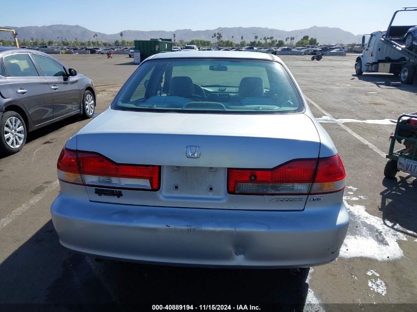 2002 Honda Accord 3.0 Lx VIN: 1HGCG16422A021861 Lot: 40889194