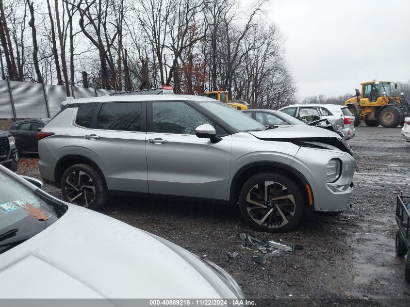 2022 Mitsubishi Outlander Se 2.5 VIN: JA4J4UA87NZ062416 Lot: 40889218