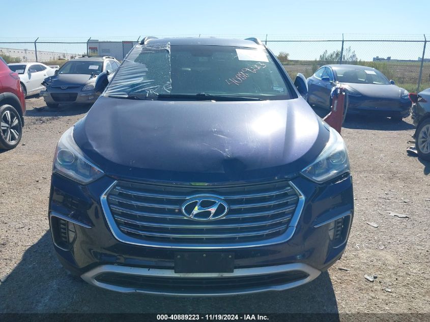 2017 Hyundai Santa Fe Se VIN: KM8SNDHF7HU254699 Lot: 40889223