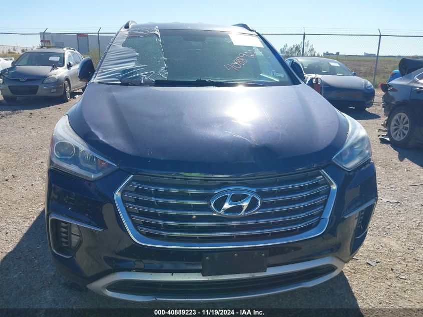 2017 Hyundai Santa Fe Se VIN: KM8SNDHF7HU254699 Lot: 40889223