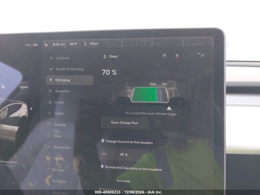 2020 Tesla Model Y Long Range Dual Motor All-Wheel Drive VIN: 5YJYGDEE6LF040583 Lot: 40889233