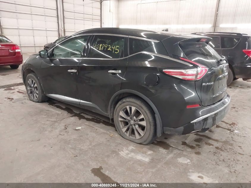 2015 Nissan Murano Sv VIN: 5N1AZ2MH5FN204595 Lot: 40889245