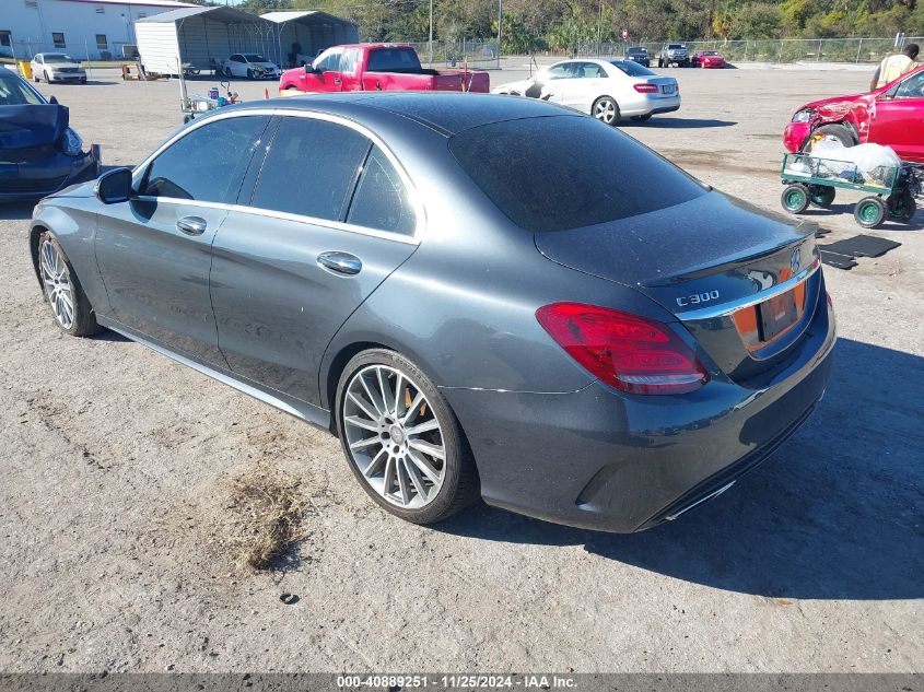 VIN 55SWF4JB7GU131002 2016 Mercedes-Benz C-Class, C... no.3