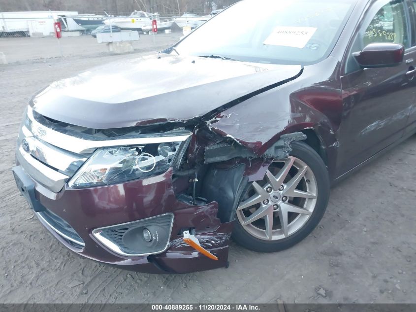 2012 Ford Fusion Sel VIN: 3FAHP0JA1CR293150 Lot: 40889255