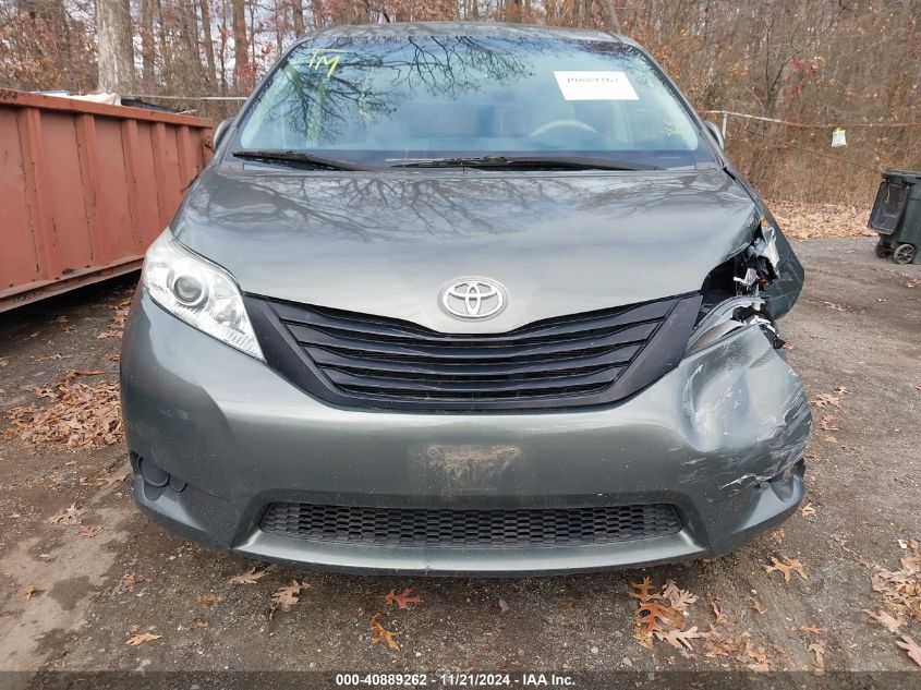 2011 Toyota Sienna Le VIN: 5TDJK3DC3BS008064 Lot: 40889262