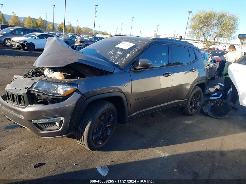 2021 Jeep Compass Altitude Fwd VIN: 3C4NJCBB4MT531911 Lot: 40889265