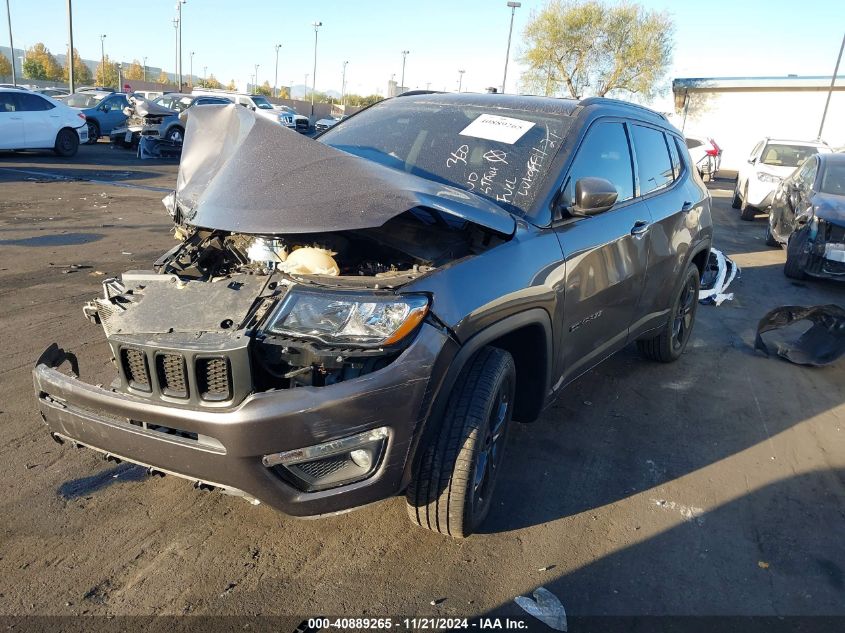 2021 Jeep Compass Altitude Fwd VIN: 3C4NJCBB4MT531911 Lot: 40889265