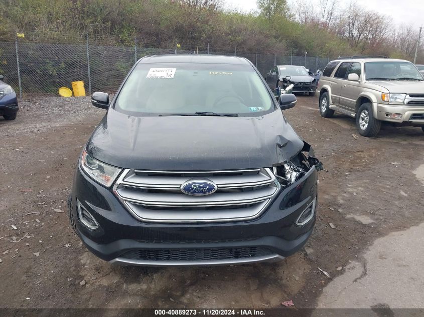 2016 Ford Edge Sel VIN: 2FMPK4J87GBB84345 Lot: 40889273