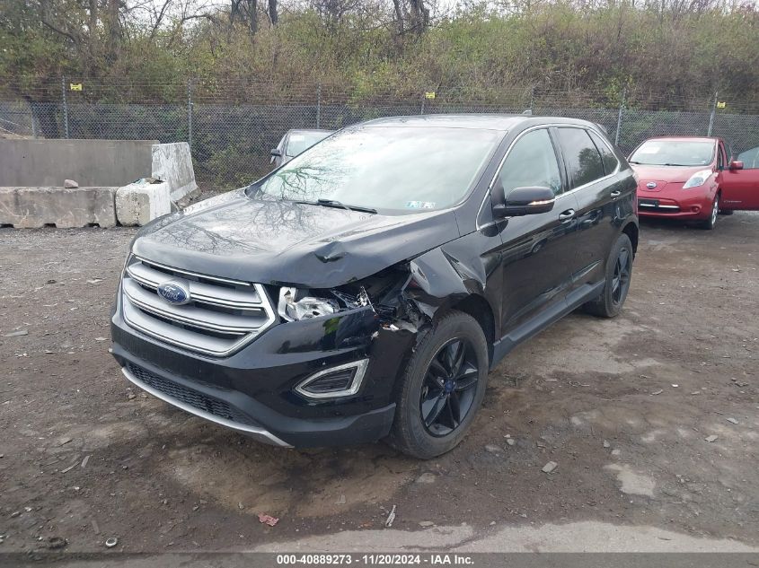 2016 Ford Edge Sel VIN: 2FMPK4J87GBB84345 Lot: 40889273