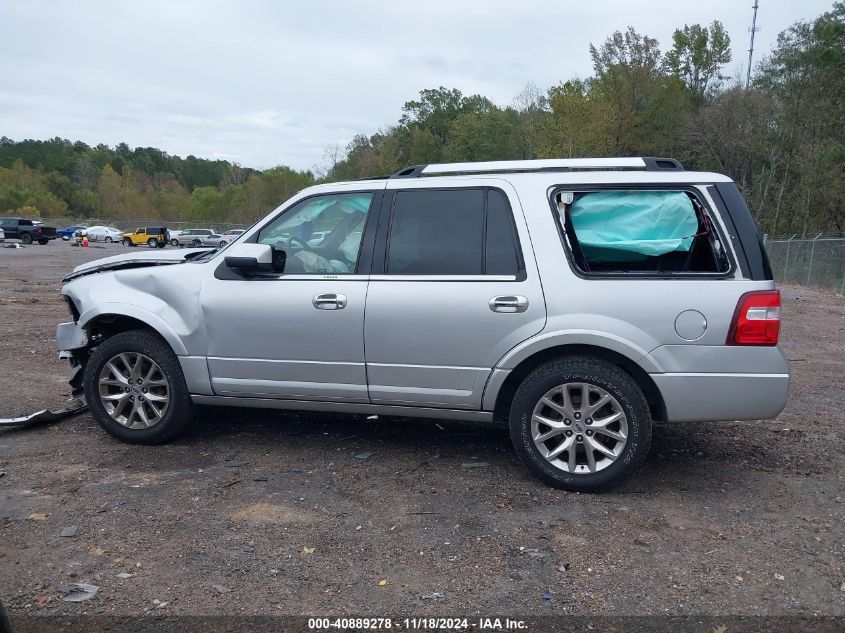 2015 Ford Expedition Limited VIN: 1FMJU1KT1FEF24805 Lot: 40889278