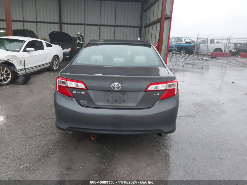 2012 Toyota Camry Le VIN: 4T4BF1FK8CR171082 Lot: 40889330