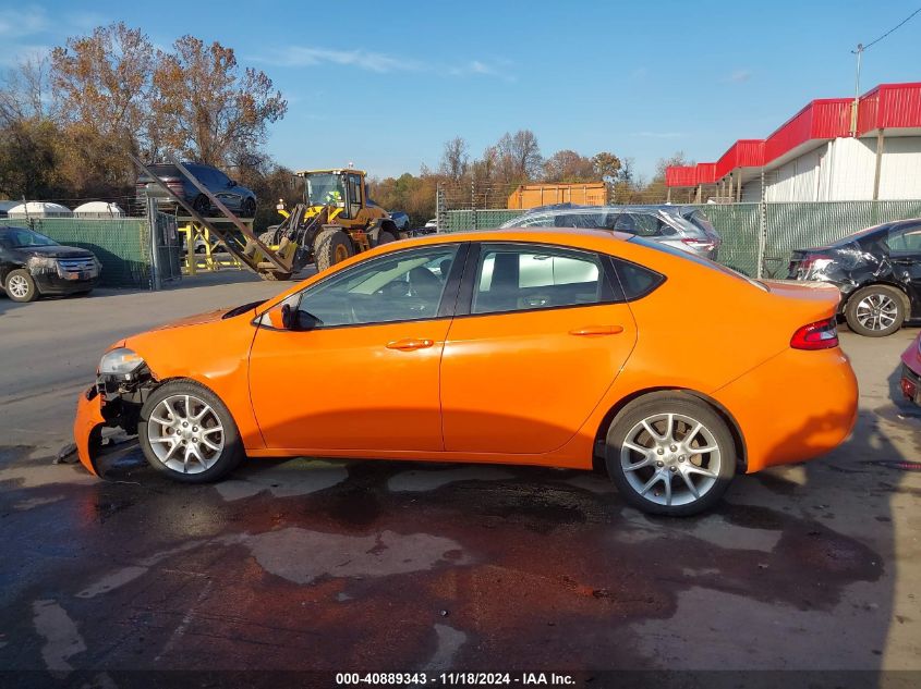 2013 Dodge Dart Sxt VIN: 1C3CDFBA6DD331453 Lot: 40889343