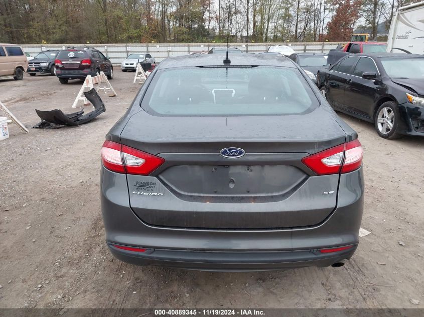 2016 FORD FUSION SE - 3FA6P0H72GR361768