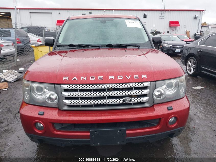 2008 Land Rover Range Rover Sport Supercharged VIN: SALSH23468A152701 Lot: 40889358