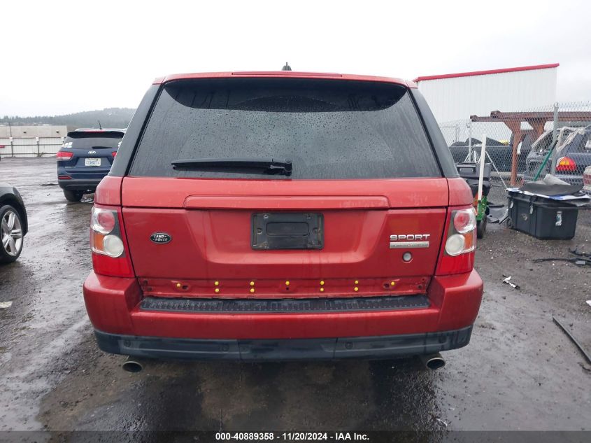 2008 Land Rover Range Rover Sport Supercharged VIN: SALSH23468A152701 Lot: 40889358