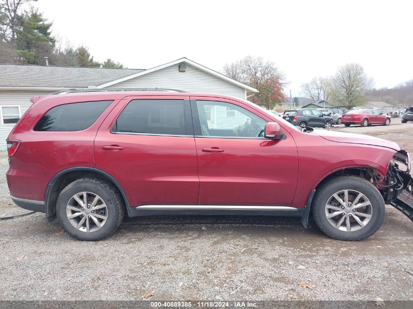 2014 Dodge Durango Limited VIN: 1C4RDJDG8EC552358 Lot: 40889385