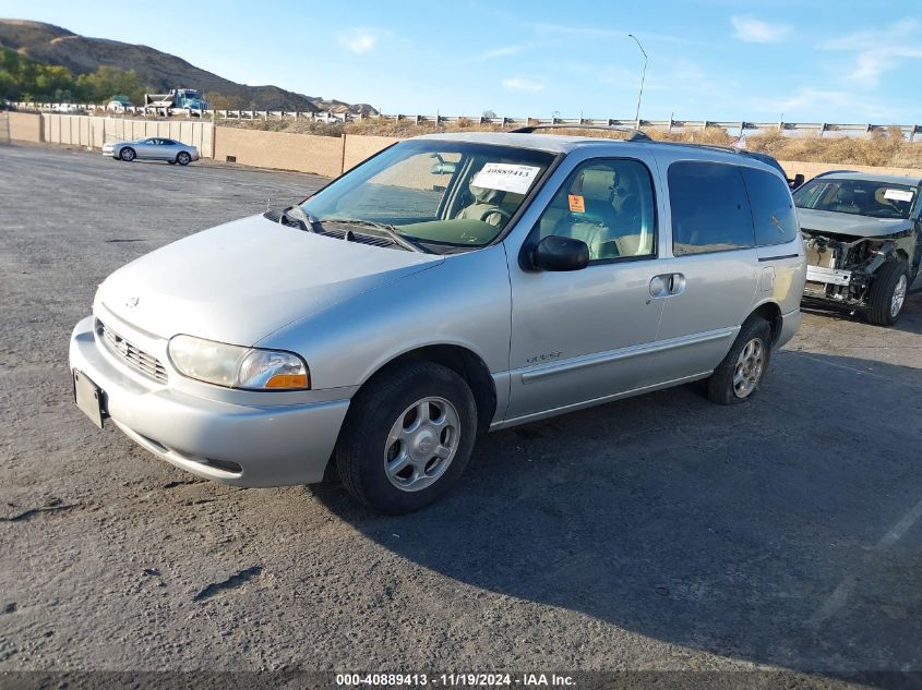 2000 Nissan Quest Se/Gle/Gxe VIN: 4N2XN11T1YD840515 Lot: 40889413