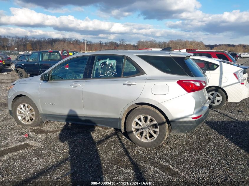 2019 Chevrolet Equinox Ls VIN: 3GNAXHEV1KS525087 Lot: 40889433