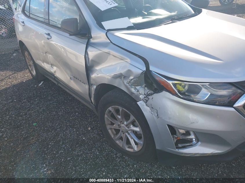 2019 Chevrolet Equinox Ls VIN: 3GNAXHEV1KS525087 Lot: 40889433