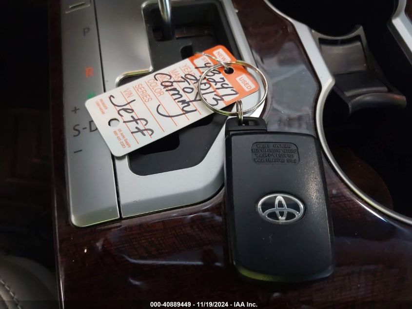 2013 TOYOTA CAMRY XLE - 4T4BF1FK9DR320035