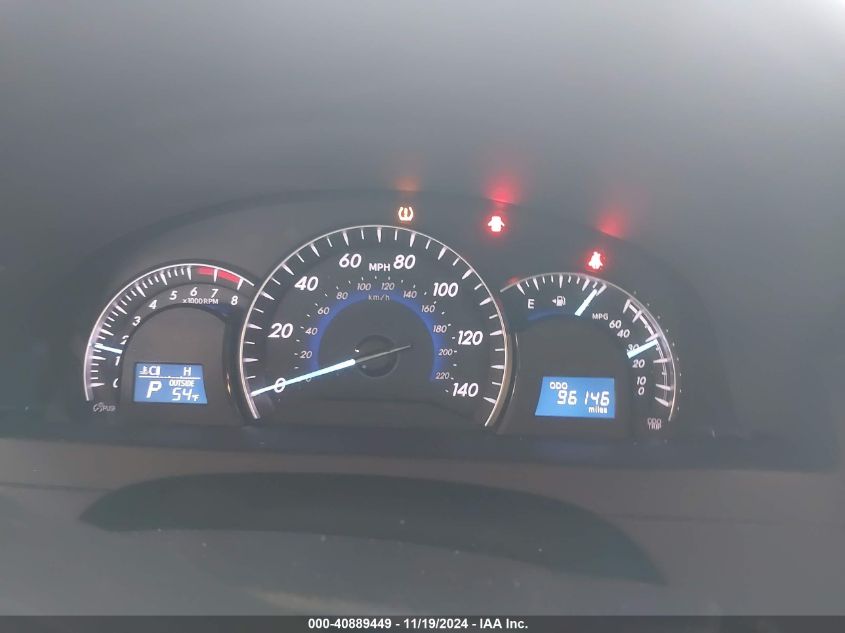 2013 TOYOTA CAMRY XLE - 4T4BF1FK9DR320035