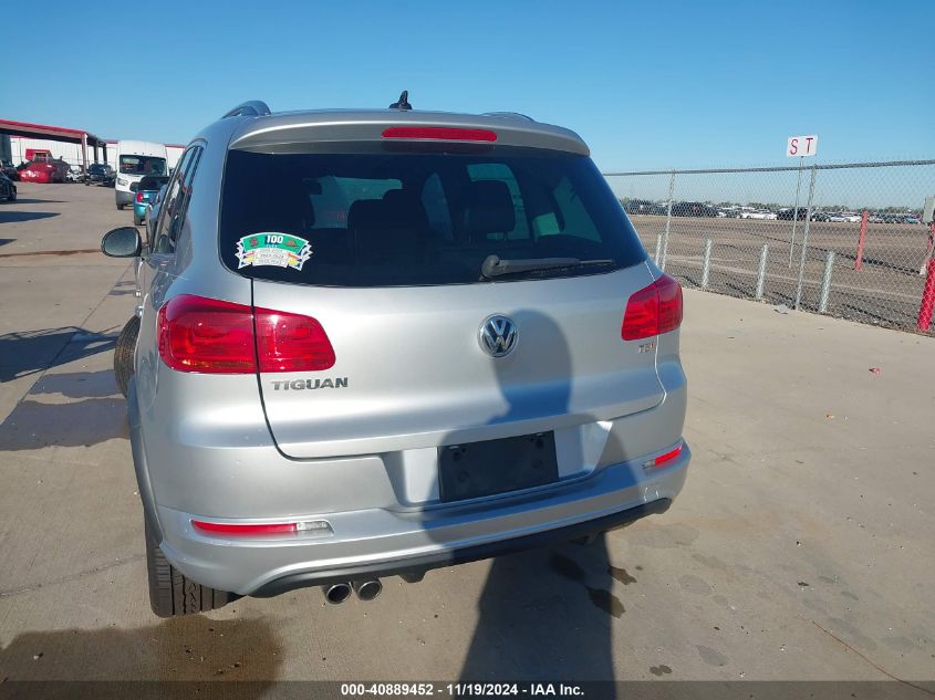 2017 Volkswagen Tiguan 2.0T Sport VIN: WVGTV7AX6HW506584 Lot: 40889452