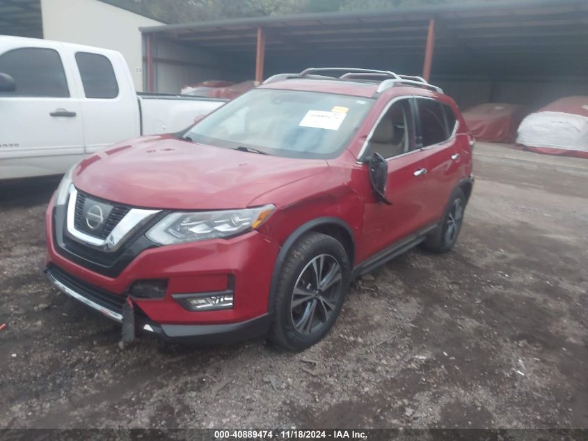 2017 Nissan Rogue Sl VIN: 5N1AT2MTXHC760700 Lot: 40889474